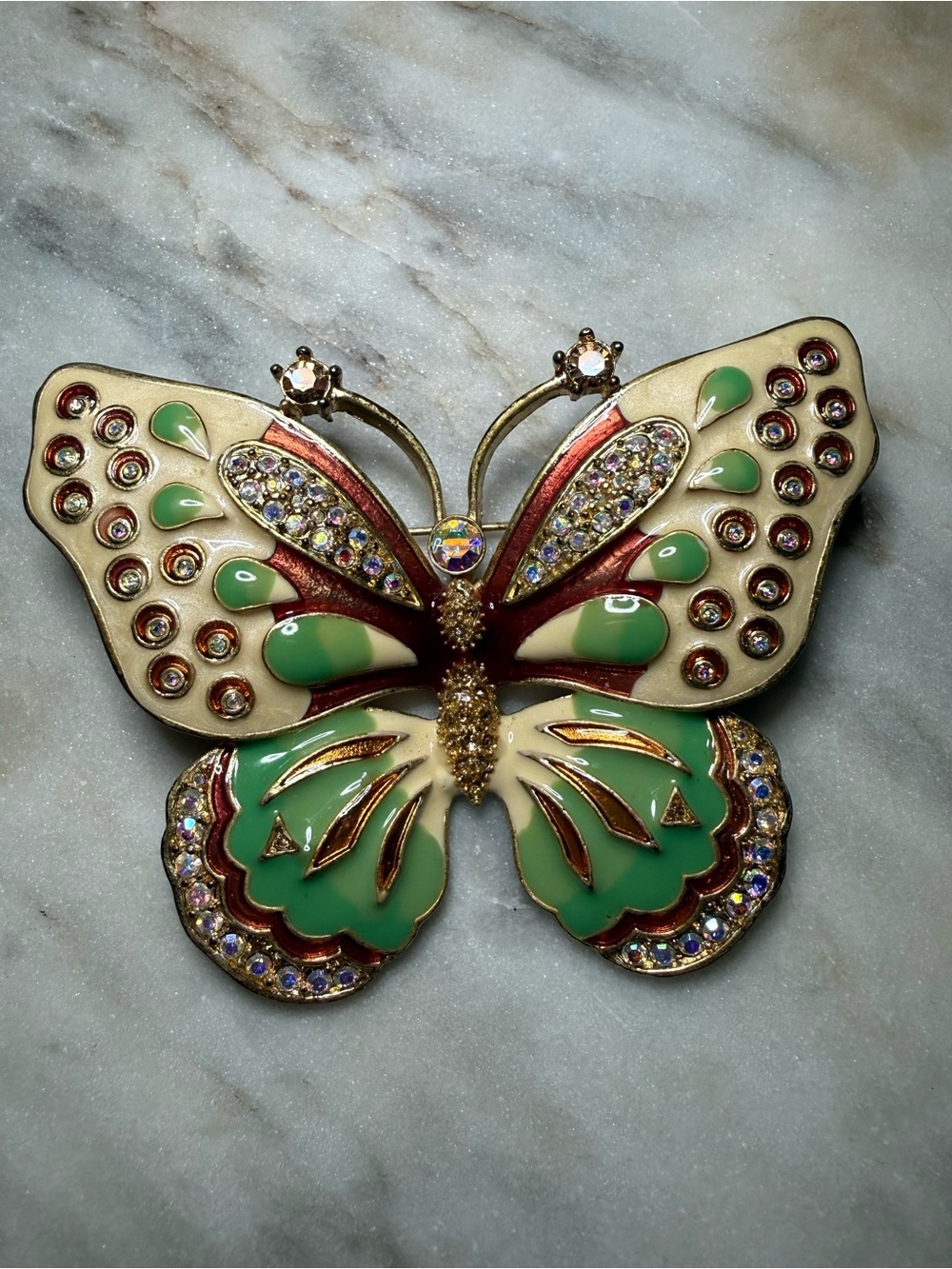 Vintage KJL Butterfly Brooch 🦋